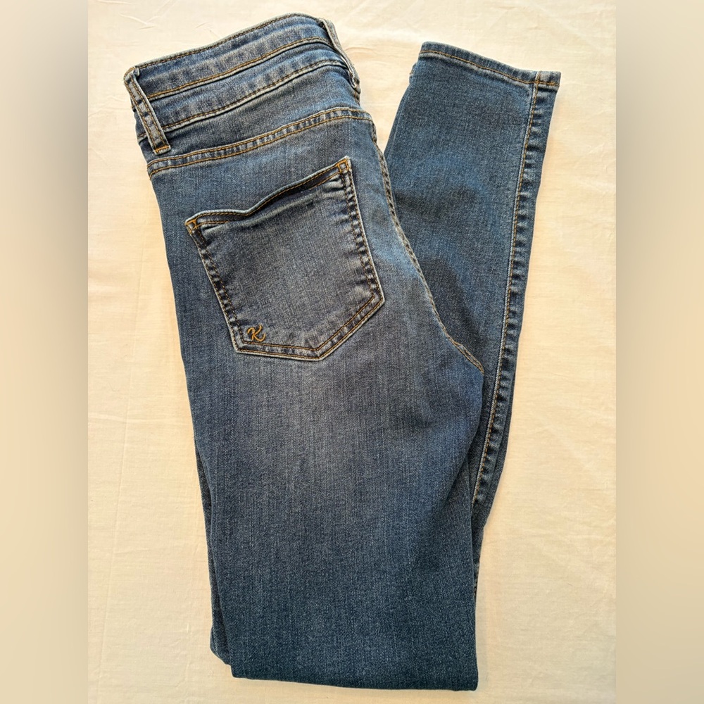 KUT FROM THE KLOTH Jeans Toothpick Skinny High Rise Mid-Wash Women’s 2